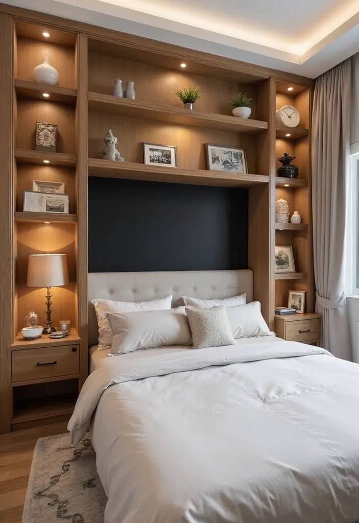 28 Wall Almirah Design for Bedroom Ideas That Save Space Beautifully - 6. Corner Almirah Designs