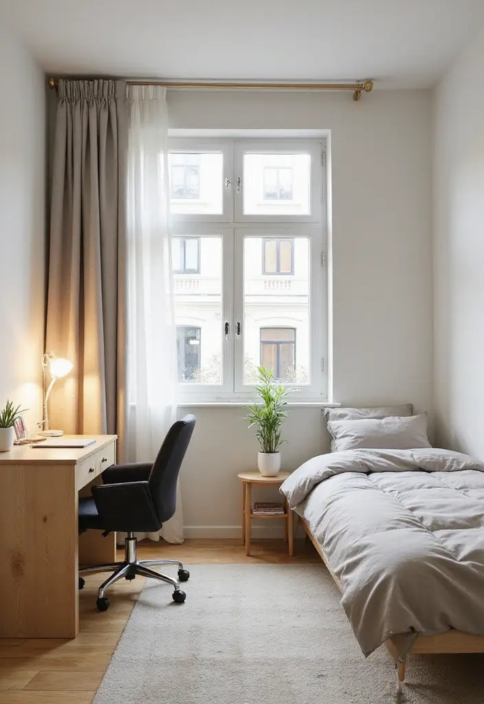 29 10x12 Bedroom Layout Interior Design Ideas That Feel Spacious and Smart - 21. Collapsible Furniture Ideas