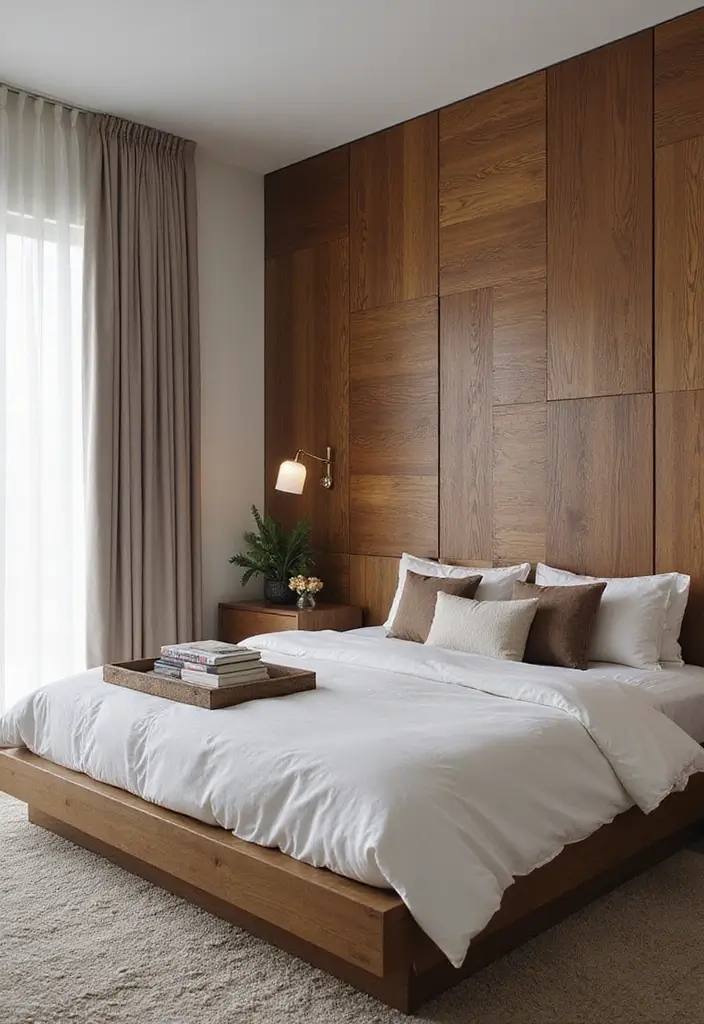 29 10x12 Bedroom Layout Interior Design Ideas That Feel Spacious and Smart - 27. Utilizing Textured Wall Treatments