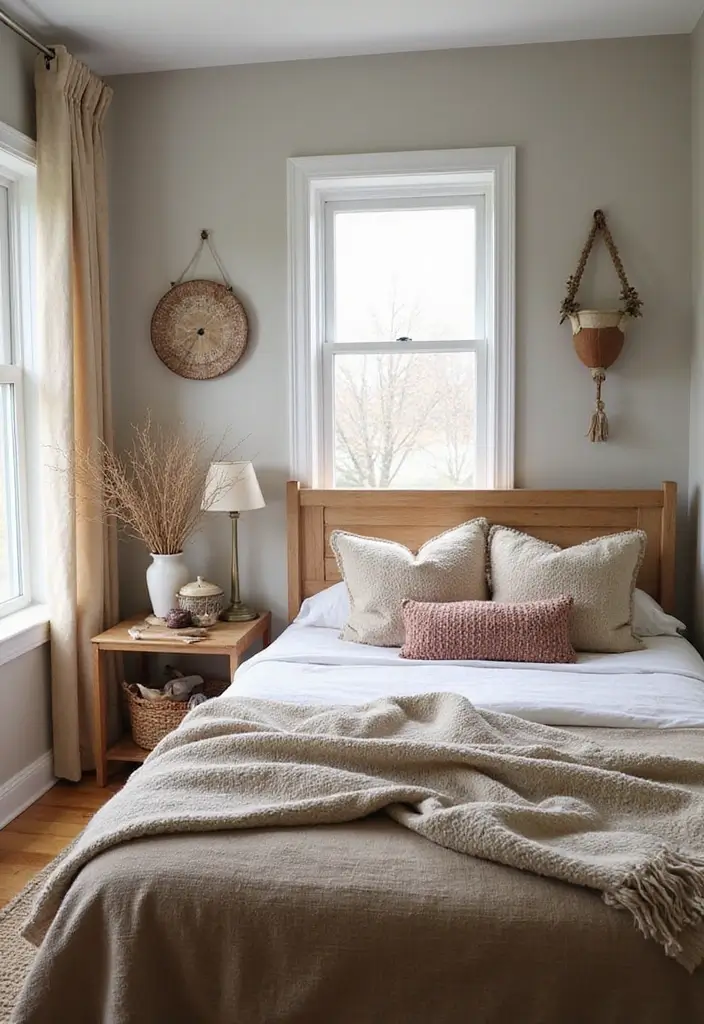 29 10x12 Bedroom Layout Interior Design Ideas That Feel Spacious and Smart - 28. Seasonal Decor Changes