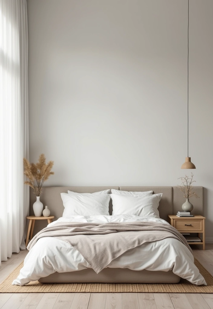 29 10x12 Bedroom Layout Interior Design Ideas That Feel Spacious and Smart - 7. Minimalist Decor Ideas