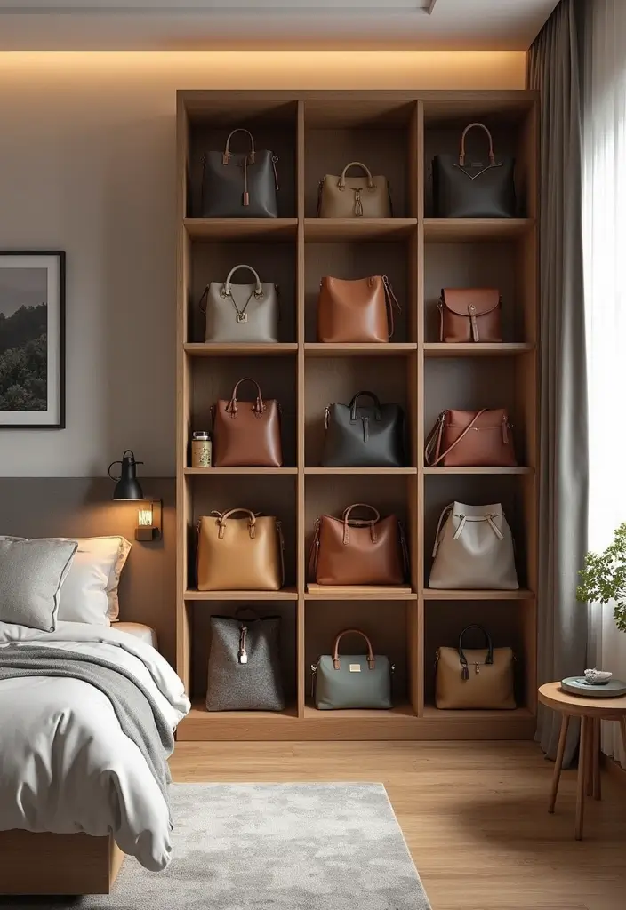 29 Bag Shelf Display Bedroom Ideas That Look Organized and Trendy - 7. Modular Storage Units