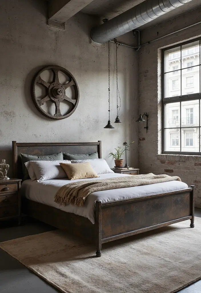 29 Bloxburg Decal Codes Bedroom That Look Trendy and Aesthetic - 15. Industrial Chic