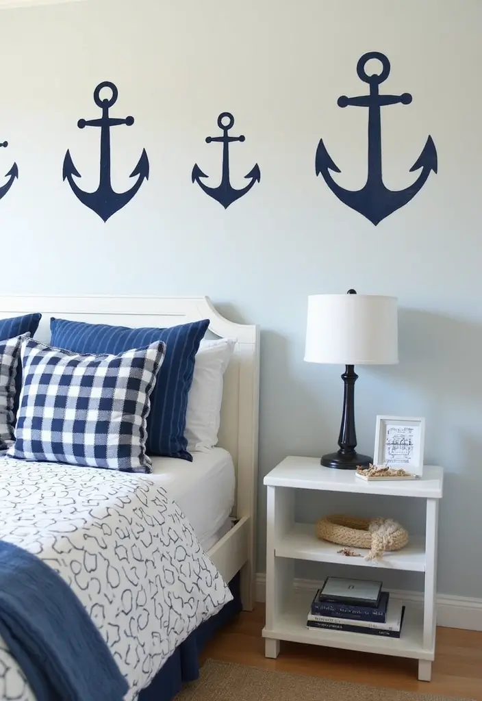 29 Bloxburg Decal Codes Bedroom That Look Trendy and Aesthetic - 16. Nautical Adventure