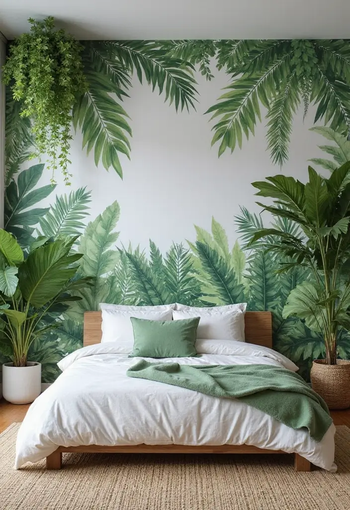 29 Bloxburg Decal Codes Bedroom That Look Trendy and Aesthetic - 22. Urban Jungle