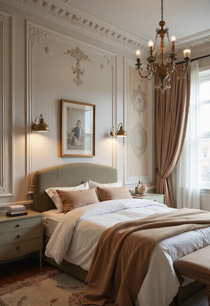 29 Bloxburg Decal Codes Bedroom That Look Trendy and Aesthetic - 26. Classic Elegance