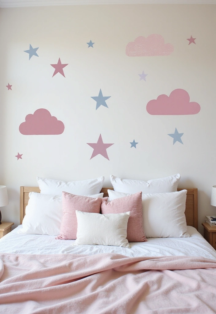 29 Bloxburg Decal Codes Bedroom That Look Trendy and Aesthetic - 4. Dreamy Pastel Paradise
