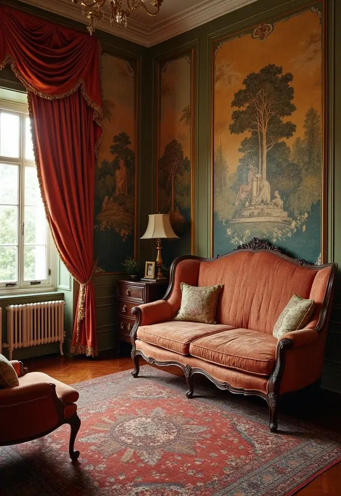 29 Bloxburg Decal Codes Bedroom That Look Trendy and Aesthetic - 6. Vintage Glam