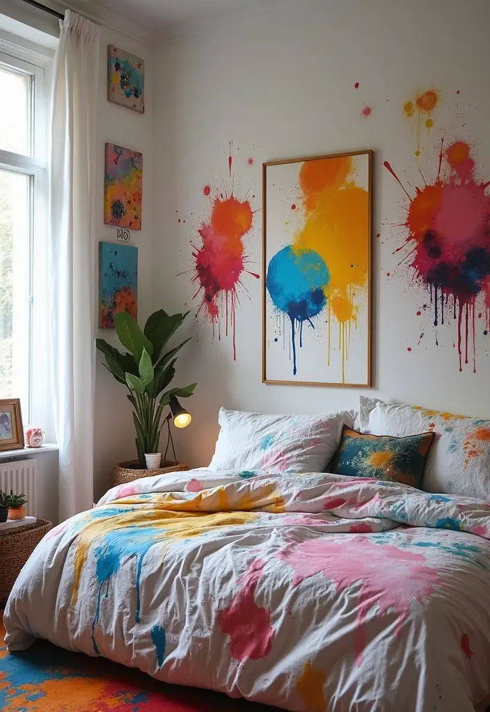 29 Bloxburg Decal Codes Bedroom That Look Trendy and Aesthetic - 9. Artistic Expression