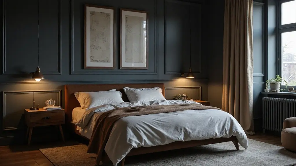 29 Dark Bedroom Wall Colors That Create a Moody and Relaxing Space