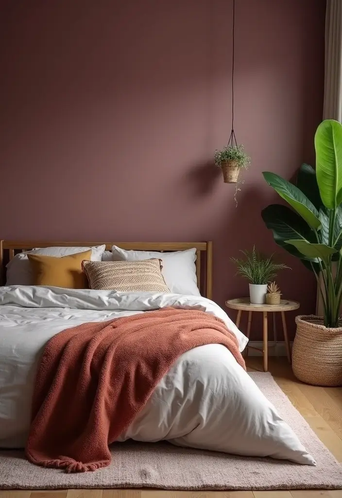 29 Purple Paint Colors Bedroom Ideas That Add Depth and Serenity - 7. Muted Grape Tones