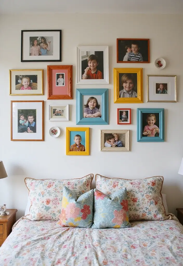 29 Shared Bedroom With Toddler Parents Ideas That Are Practical and Cozy - 9. Personalize with Family Photos and Art