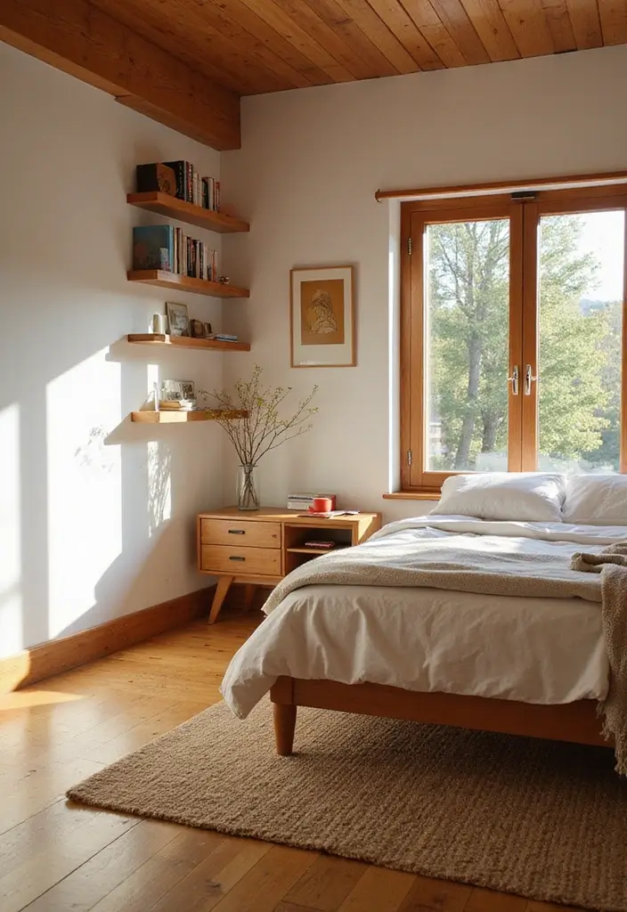 30 Modern Mid Century Bedroom Designs That Feel Timeless & Chic - 1. Warm Wood Accents