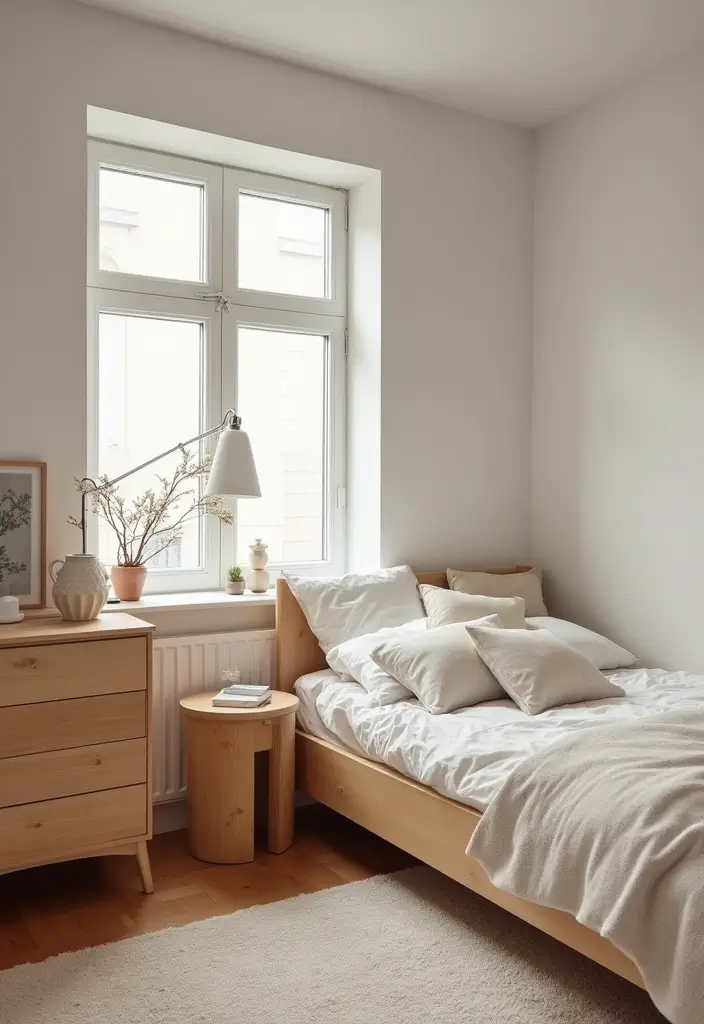 30 Modern Mid Century Bedroom Designs That Feel Timeless & Chic - 12. Scandinavian Influence