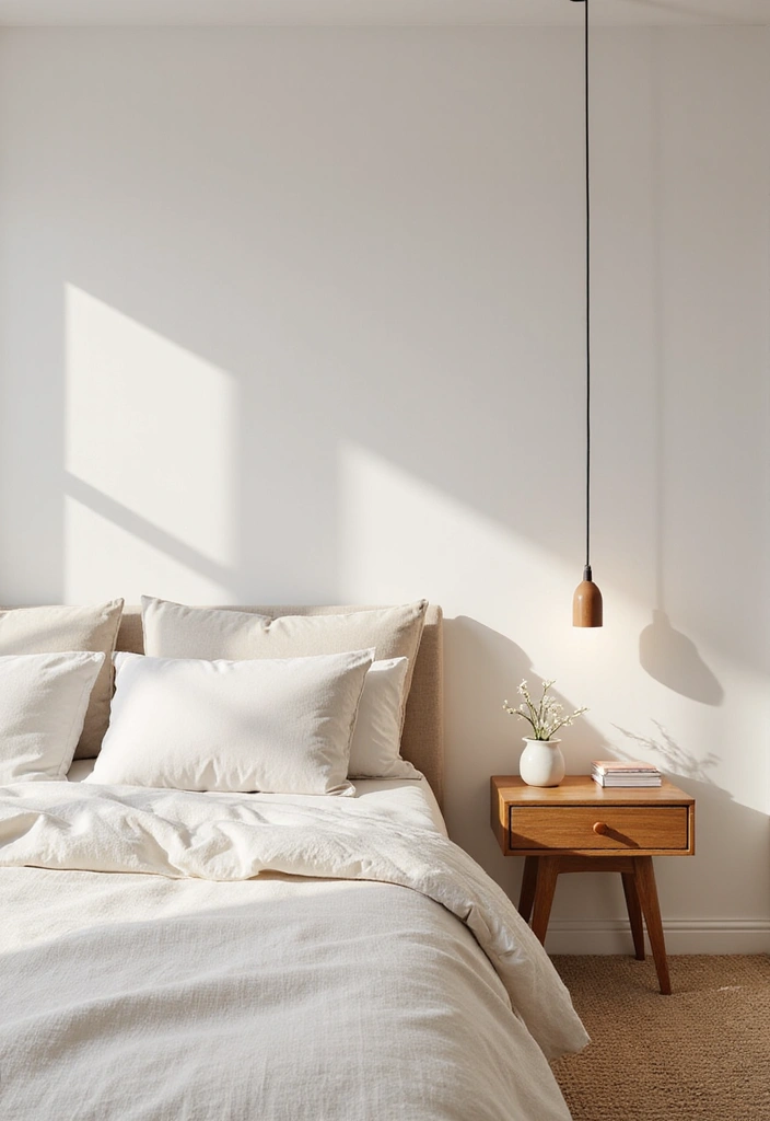 30 Modern Mid Century Bedroom Designs That Feel Timeless & Chic - 2. Minimalist Color Palette