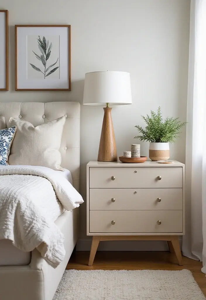 30 Modern Mid Century Bedroom Designs That Feel Timeless & Chic - 26. Decorative Trays