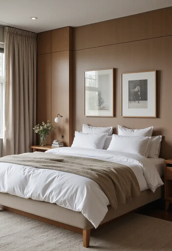 30 Modern Mid Century Bedroom Designs That Feel Timeless & Chic - 28. High-Quality Bedding