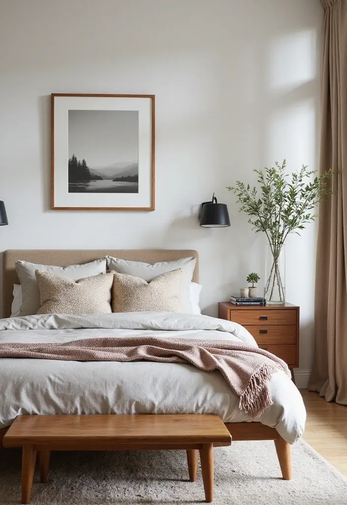 30 Modern Mid Century Bedroom Designs That Feel Timeless & Chic - 30. Timeless Elegance