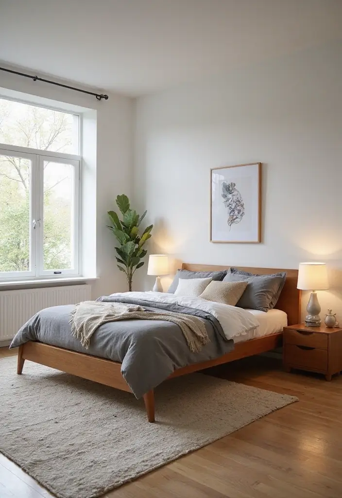 30 Modern Mid Century Bedroom Designs That Feel Timeless & Chic - 4. Functional Furniture Pieces