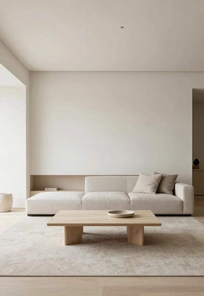 15 Electric Living Room Ideas: Modern, Sleek, and Functional - 14. Minimalism Meets Functionality 1