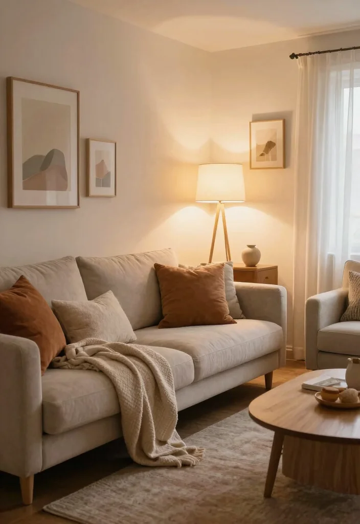 15 Electric Living Room Ideas: Modern, Sleek, and Functional - 15. Creating a Cozy Electric Retreat 1