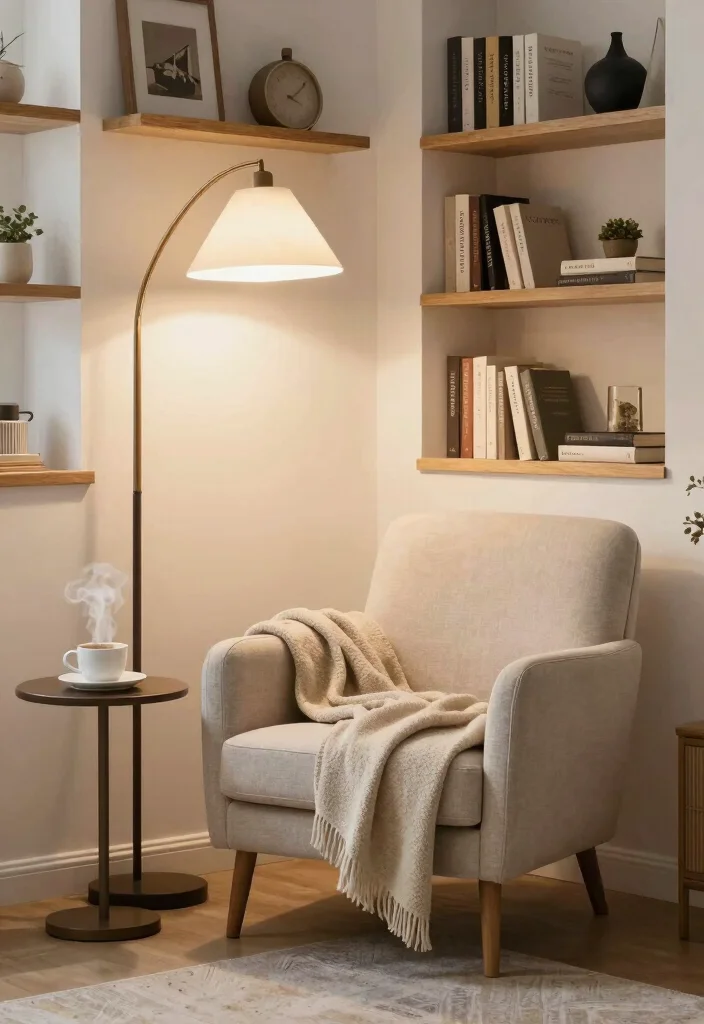 15 Living Room Den Ideas for Relaxed Multi-Purpose Spaces - 14. Cozy Reading Nooks 1