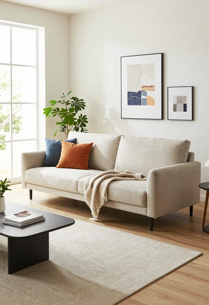 15 Living Room With Kids Area Ideas Stylish and Practical - 2. Multifunctional Sofa Bed 1