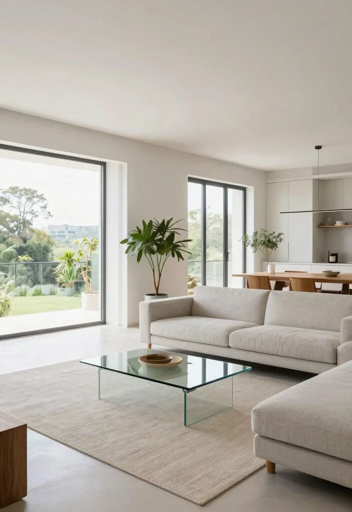 15 Modernist Living Room Ideas: Clean Lines and Function - 2. Embracing Open Space Concepts 1