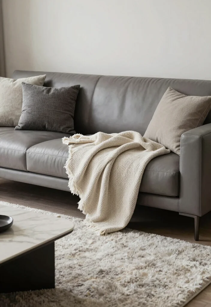 15 Modernist Living Room Ideas: Clean Lines and Function - 7. Using Texture for Visual Interest 1