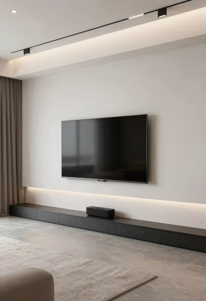 15 Modernist Living Room Ideas: Clean Lines and Function - 8. Incorporating Smart Technology 1