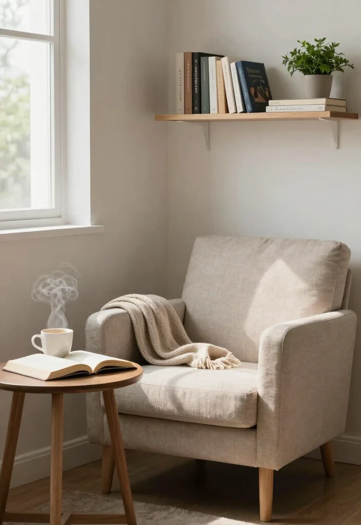 15 Split Living Room Ideas Zoned and Functional - 4. Create a Cozy Nook 1