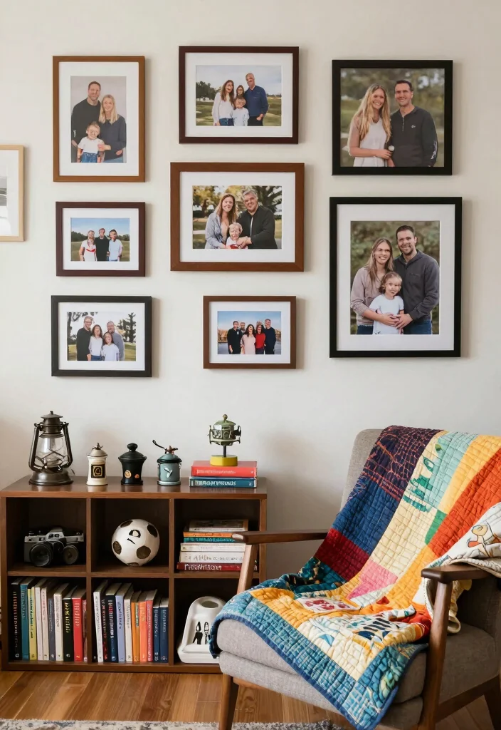 15 Village Living Room Ideas: Rustic Cozy Charm - 9. Personal Touches 1