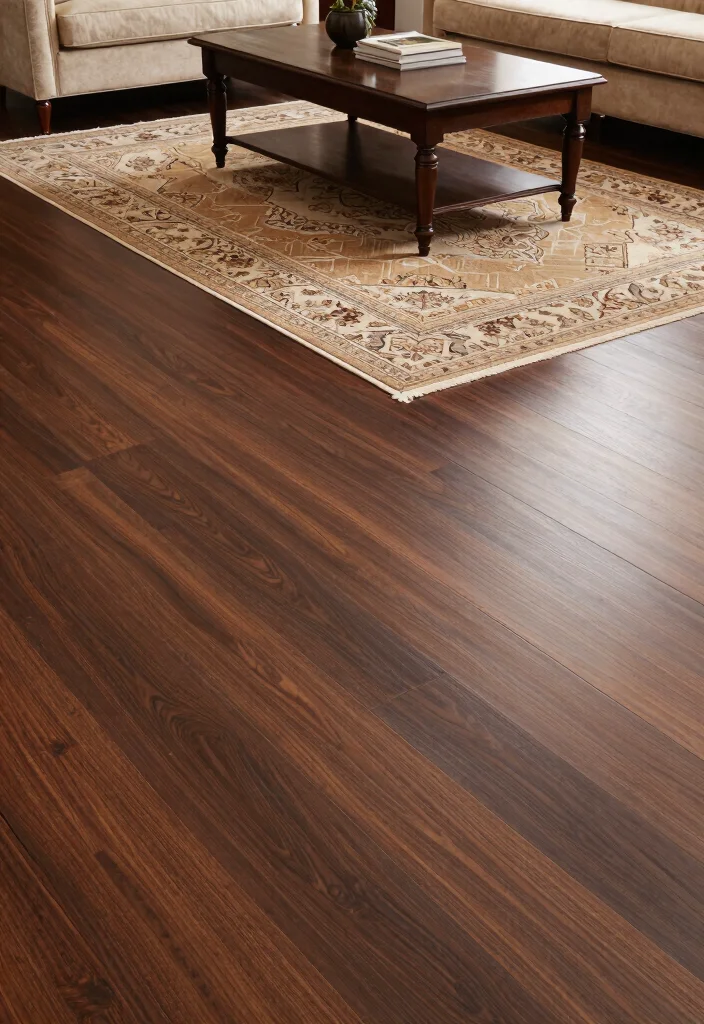 16 Baroque Living Room Ideas: Luxurious Ornate Drama - 8. Rich Flooring Options 1