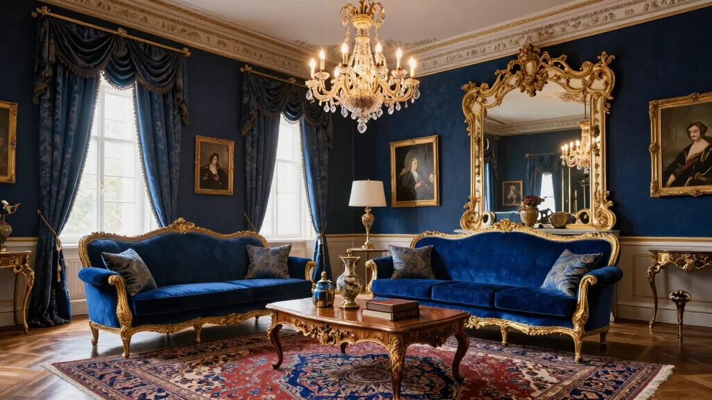 16 Baroque Living Room Ideas: Luxurious Ornate Drama