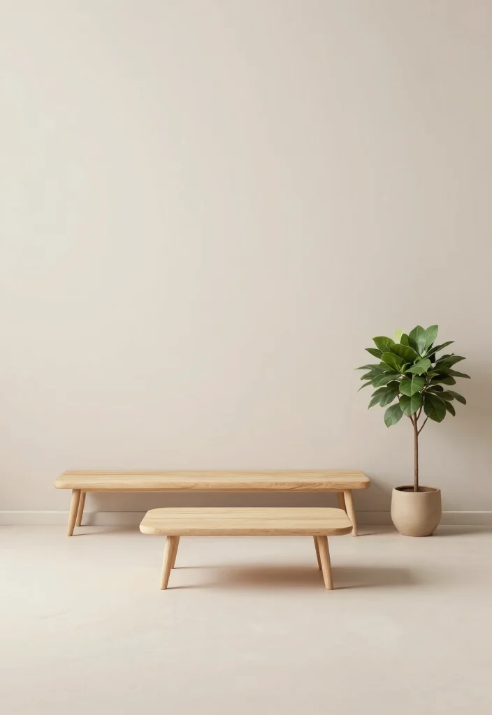 16 Dollhouse Living Room Ideas Miniature Charming Style - 7. Minimalist Serenity 1