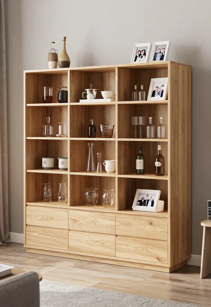 16 Living Room Bar Cabinet Ideas Chic Entertaining Storage - 13. Customizable Modular Bar Cabinet 1