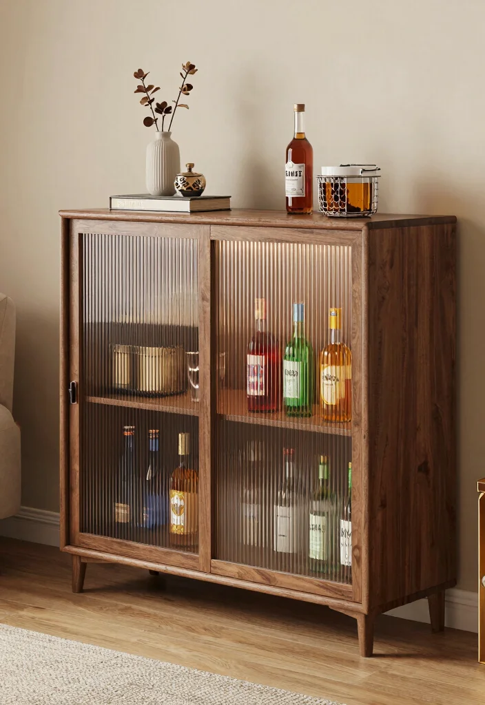 16 Living Room Bar Cabinet Ideas Chic Entertaining Storage - 14. Hidden Bar Cabinet Ideas 1