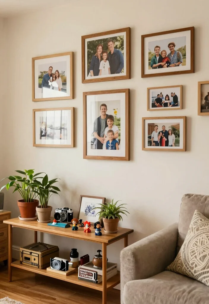 16 Organic Living Room Ideas: Natural Calm and Warm - 16. Personal Touches 1