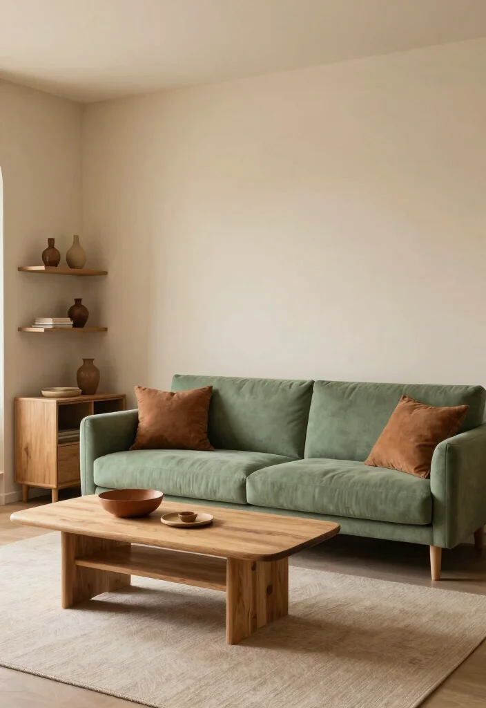 16 Organic Living Room Ideas: Natural Calm and Warm - 4. Earthy Color Palettes 1