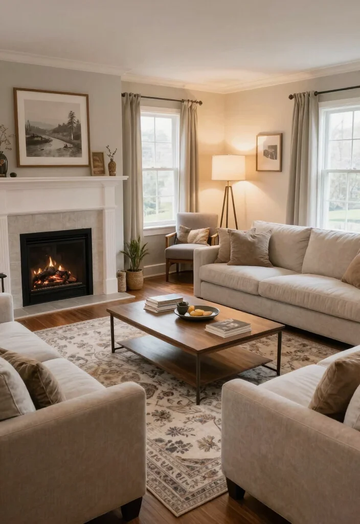 16 Rockstar Living Room Ideas for Edgy Luxurious Vibes - 8. Innovative Furniture Layouts 1