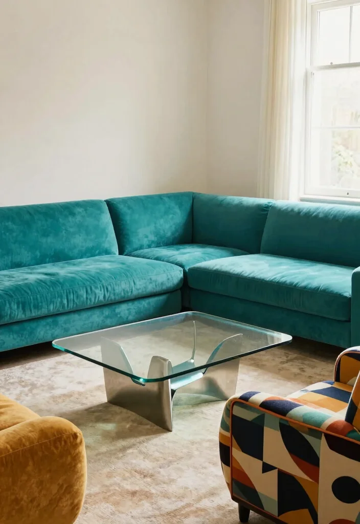 17 80s Living Room Aesthetic Ideas: Retro Bold Nostalgia - 8. Iconic Furniture Styles 1