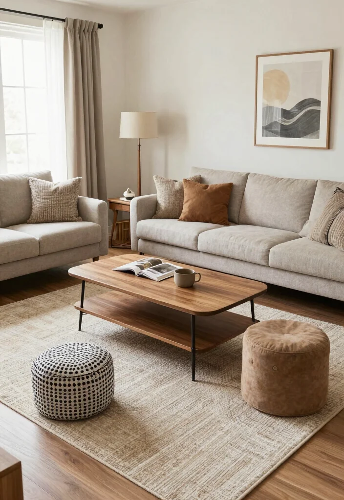 17 Arhaus Living Room Ideas Cozy Modern and Elevated - 15. Create a Multi-Functional Space 1