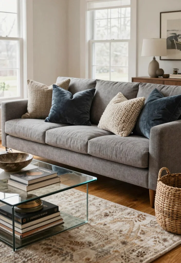 17 Arhaus Living Room Ideas Cozy Modern and Elevated - 2. Layer Textures for Depth 1