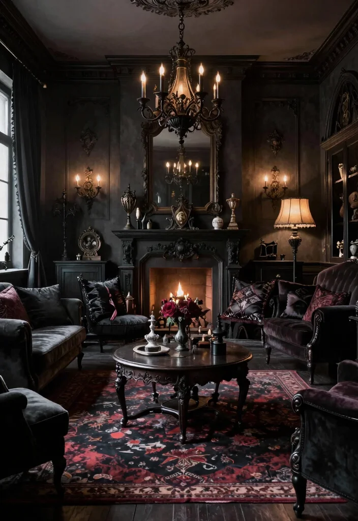17 Goth Living Room Ideas: Dark, Moody, and Dramatic - Conclusion 1