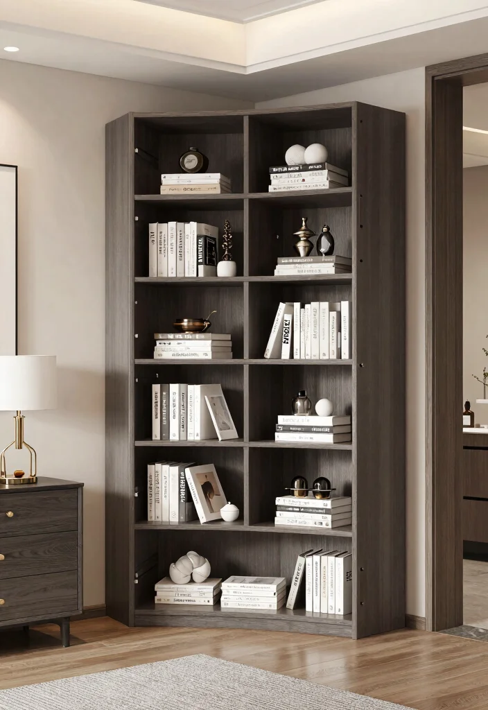 17 Living Room Closet Ideas for Hidden Storage Solutions - 12. Rotating Storage Units 1