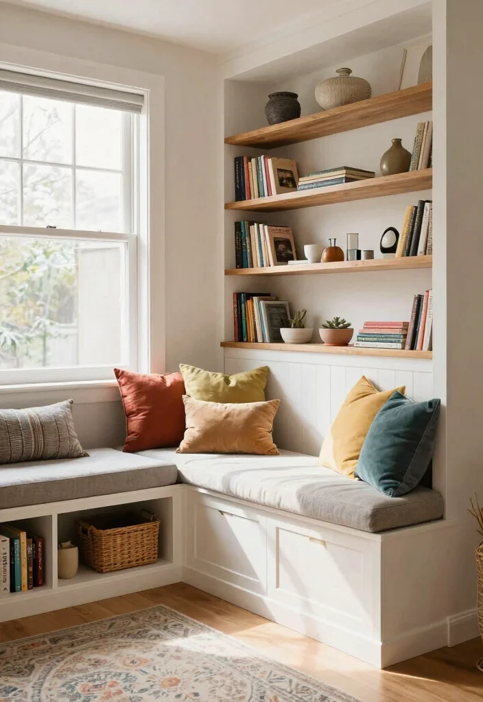 17 Living Room Closet Ideas for Hidden Storage Solutions - 8. Built-In Seating with Storage 1
