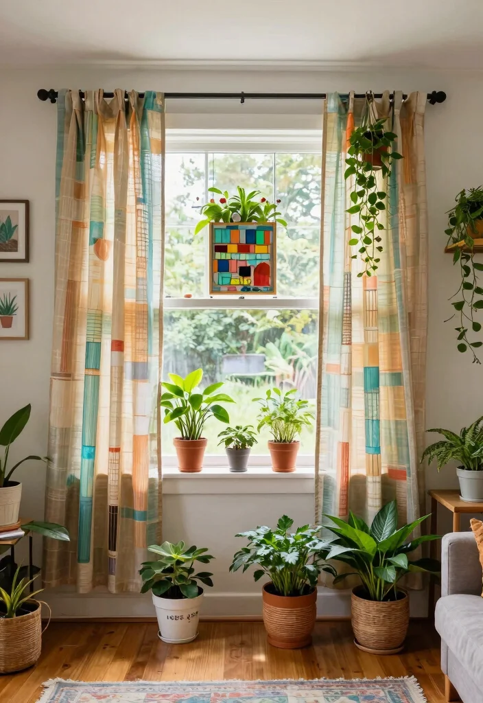 17 Living Room Window Decor Ideas Frame the View Beautifully - 16. DIY Window Decor Projects 1