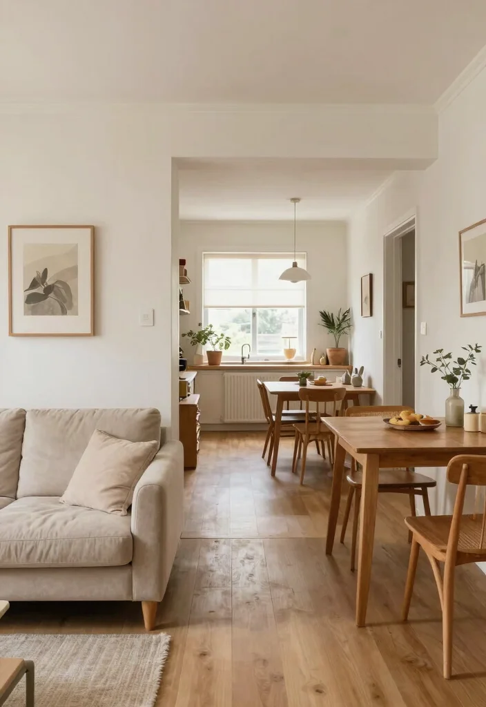 17 Narrow Living Room Design Ideas: Smart Space Solutions - 5. Open Layout Concept 1