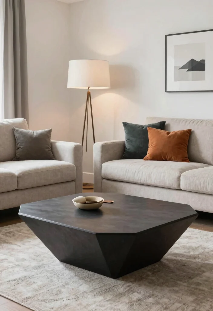 17 Second Living Room Ideas for Flexible Extra Spaces - 10. Statement Furniture Pieces 1