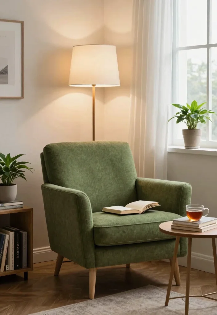 17 Second Living Room Ideas for Flexible Extra Spaces - 4. Create a Cozy Reading Nook 1